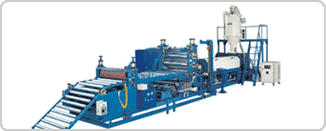 chemically cross-linked pe foam extrusion line